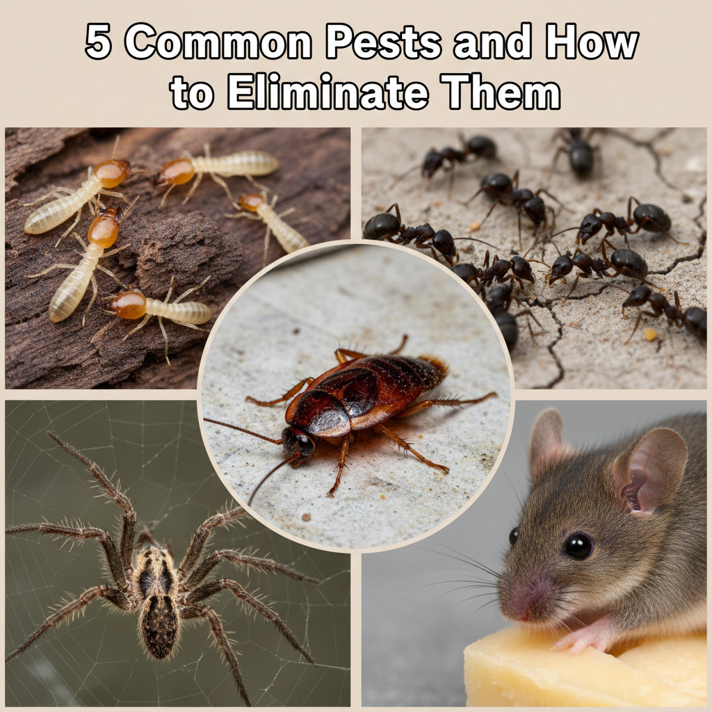 Common household pests